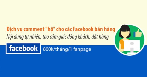 Chú ý comment bằng hình ảnh trên fanpage để tăng độ tương tác